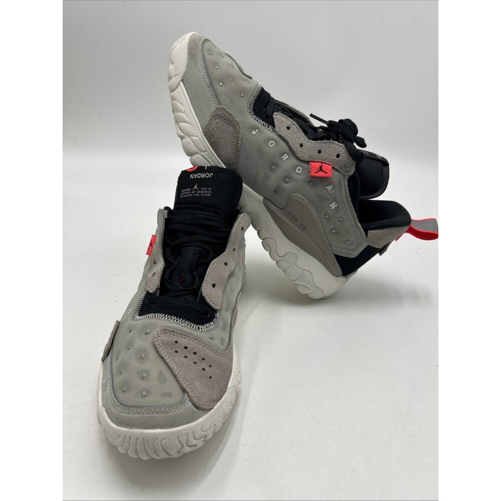 Air Jordan Delta 2 Shoes Mens Size 12 Gray Black White CV8121-005 Sneakers